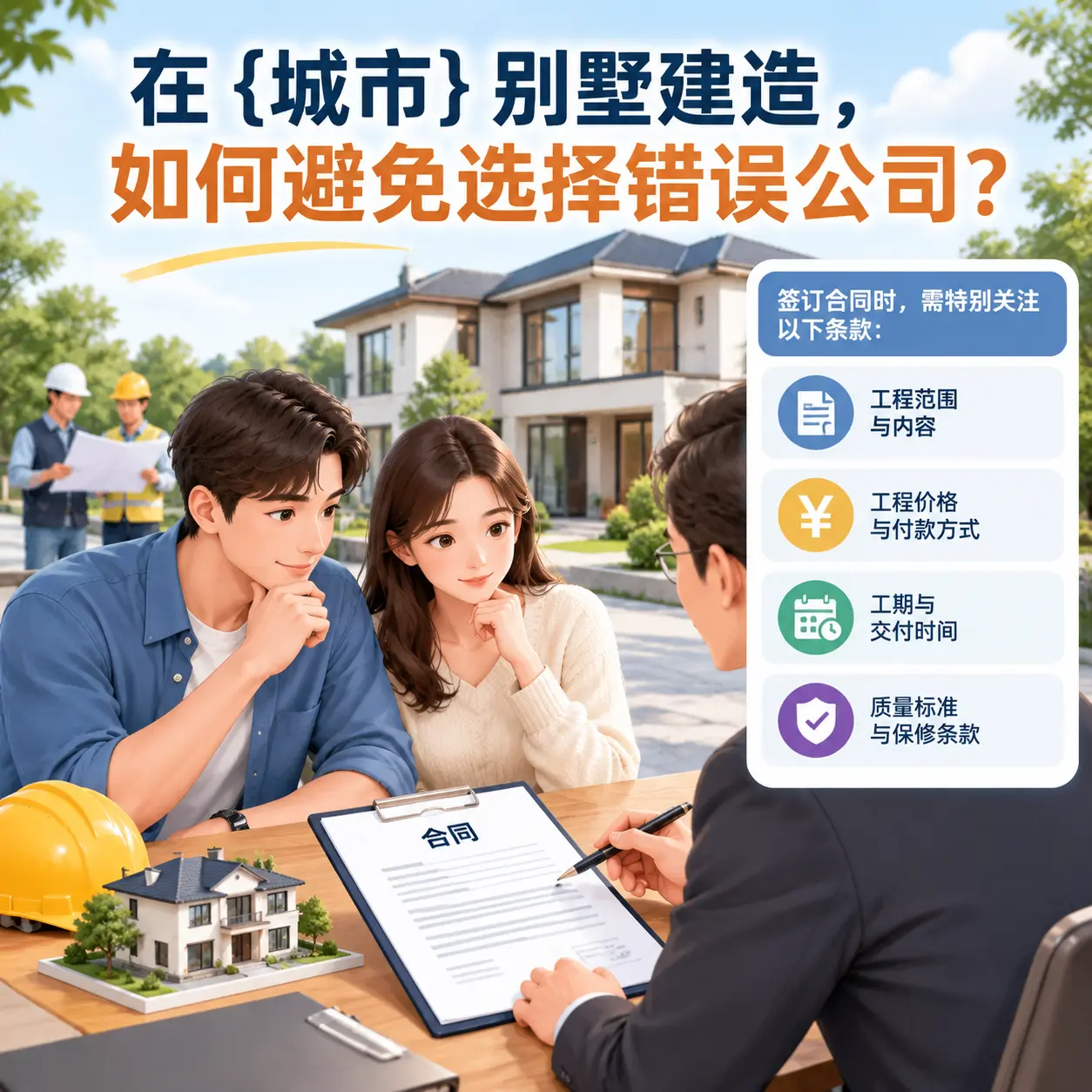 在 黔东南 别墅建造，如何避免选择错误公司？