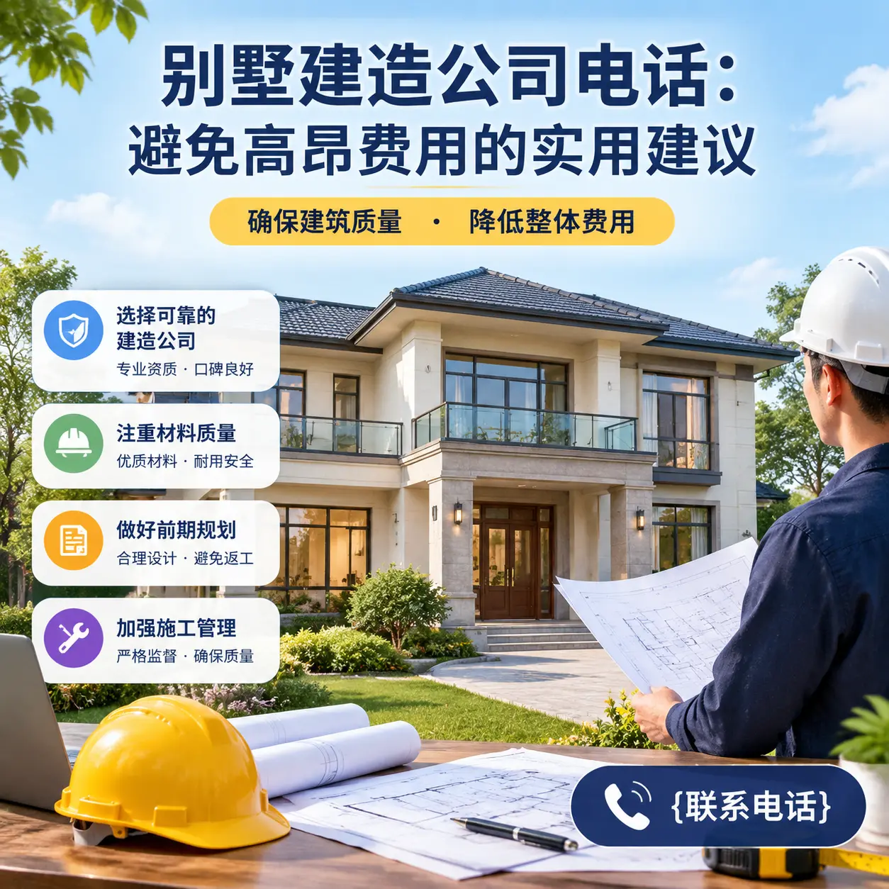 黔东南别墅建造公司电话：避免高昂费用的实用建议