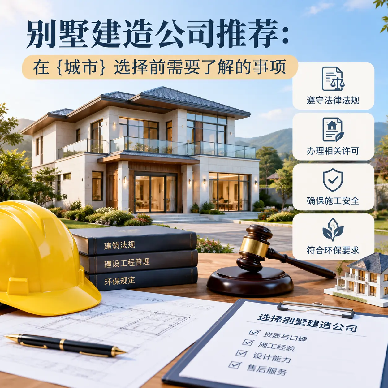 别墅建造公司推荐：在 黔东南 选择前需要了解的事项