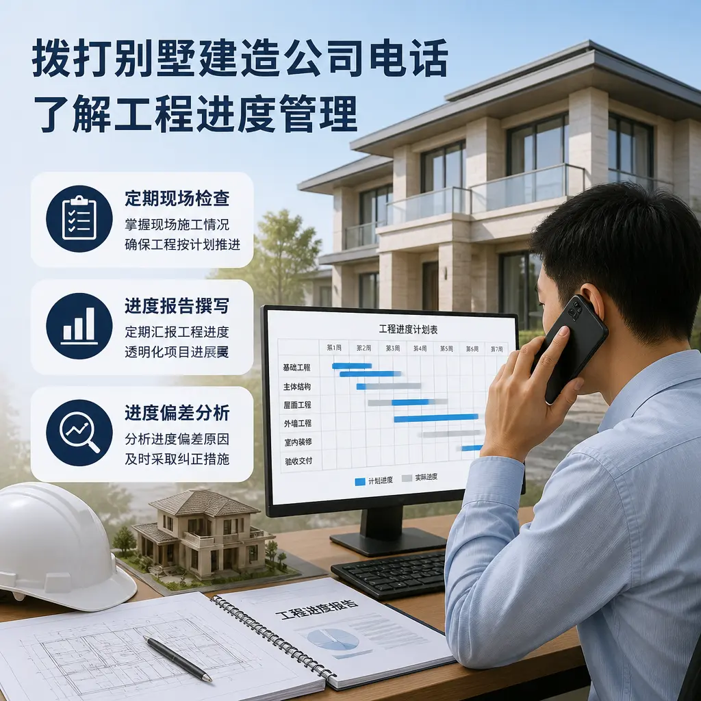 拨打黔东南别墅建造公司电话，了解工程进度管理
