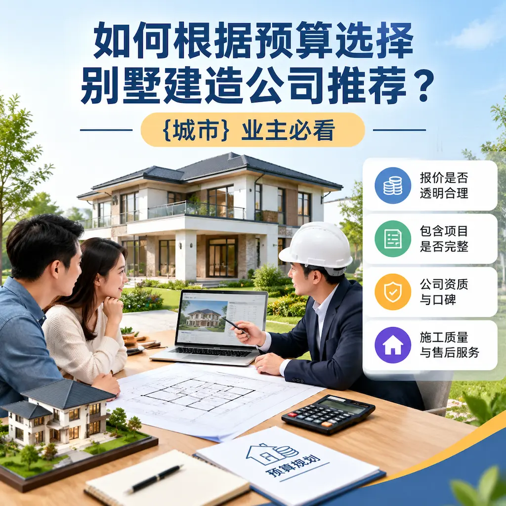 如何根据预算选择别墅建造公司推荐? 黔东南 业主必看