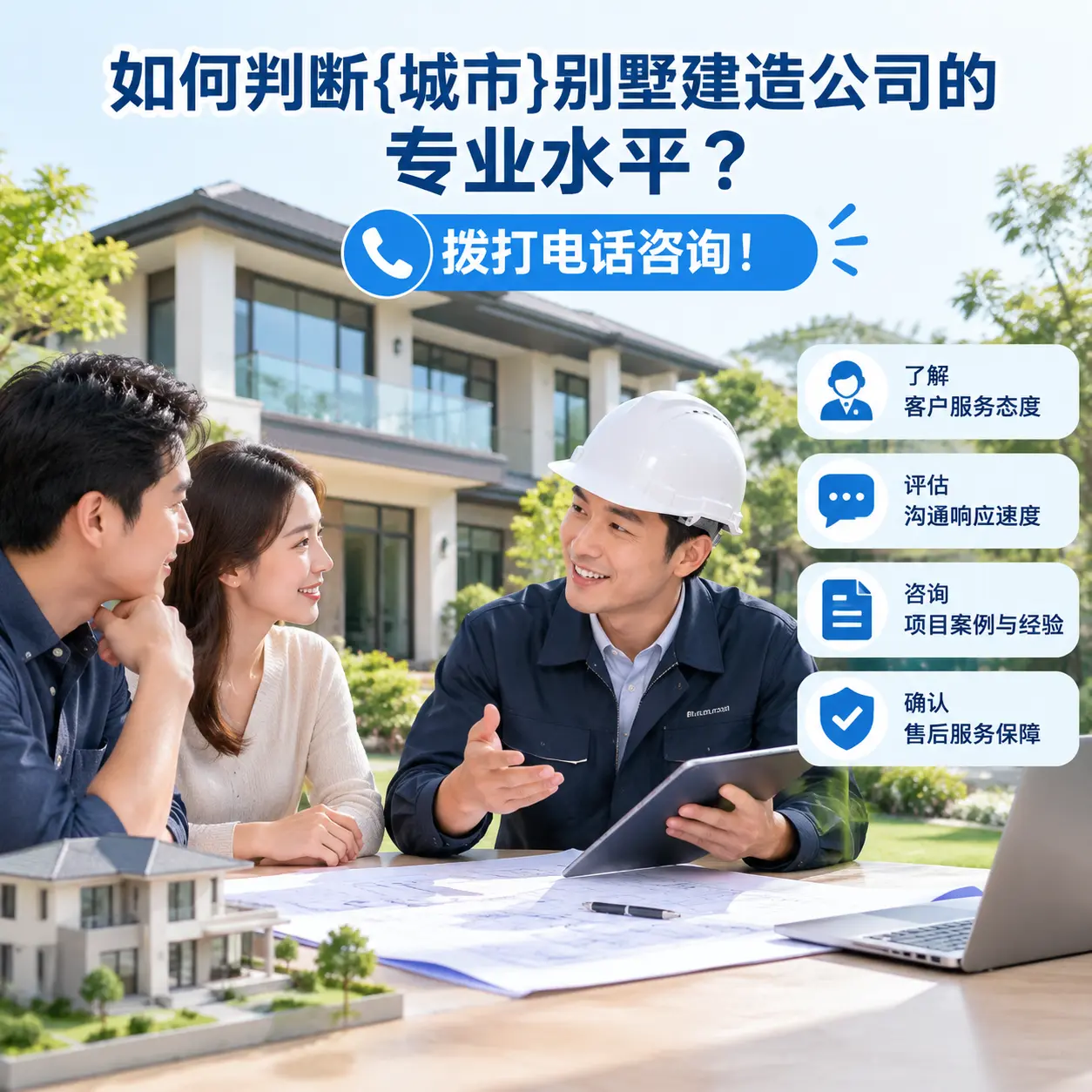 如何判断黔东南别墅建造公司的专业水平？拨打电话咨询！